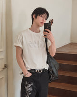キーシホットフィックス半袖Tシャツ