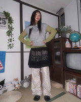 (2color) Flower Soft Pants