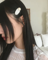 Curry Mini Dot Pearl Hairpin