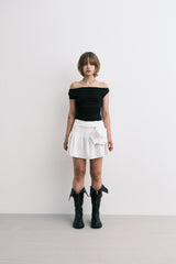 lace duo t (black)