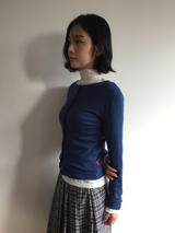Plo See-through Turtleneck T-shirt (3color)