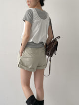 Cabra Cotton Pintuck Shorts