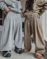 Noah Brushed Balloon Pintuck String Pants