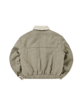 [Premium] LMN Cattle Wool Cropped Padded Jacket (2 Colors)