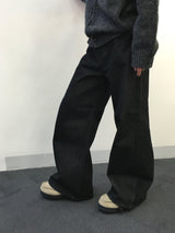 ステインノンフェードフレアデニムパンツ 2C