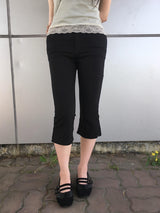 Latic Capri Slit Span Pants