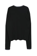 No.0971 ウォーマーヘンリーネックTシャツ (4color)