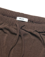  RAW EDGE LONG SKIRT (BROWN) WOMENS