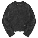 コレクションラウンドネックニット [CHARCOAL]