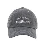 dear my love ball cap_charcoal