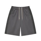 Aden Bermuda Track Shorts Charcoal