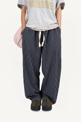 Sun stripe banding pants