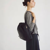 Sele Drawstring Backpack Medium Black