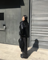 Classic leather jacket