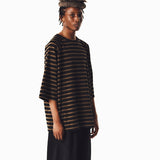 STRIPED OVERSIZED T-SHIRT