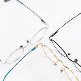 Knouun Round titanium glasses CODE. 103. B Black