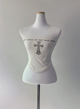 Bacro Cross Lettering Top