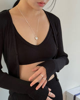 Iceberg ring (silver) *1PCS