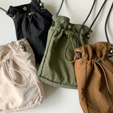 Lago nylon string mini shoulder crossbag