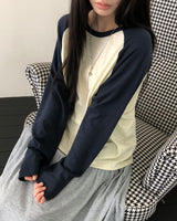 ディモ スラブ ラグラン ロングスリーブ ティーシャツ