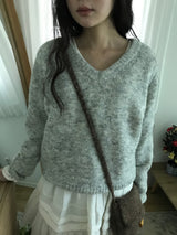 Popsicle V-Neck Knit (3color)