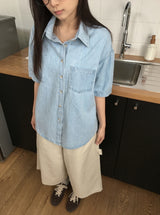 [unisex] ハシルカーペンダーバミューダバンディングパンツ