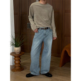 Crop waffle long sleeves(3color)