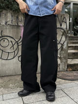 Annbe レイヤードポケットパンツ