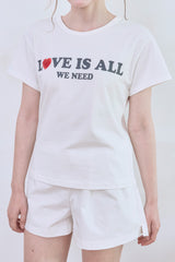 ラブマーク Tシャツ [Ivory]