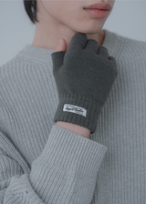Basic Fingerless Knit Gloves – 5 Colors