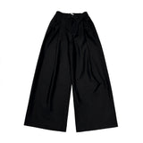 Mason Pintuck Wide Slacks