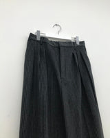 Odd Wool Touch Pintuck Slacks (2color)
