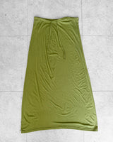 MAUVE STRING LONG SKIRT