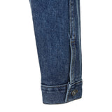 8287 Limitedition Crop Denim Jacket (Blue)