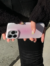 cheek hard case-peach