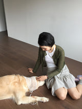 ティングルシースルーカーディガン (6color)