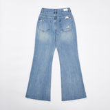 2ND REORDER EMBROIDERED FLARE JEANS code 25101