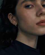 [925 silver] Deux.silver.195 / bout earring (silver)