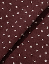 ピグメント スター ミニスカート(BURGUNDY)