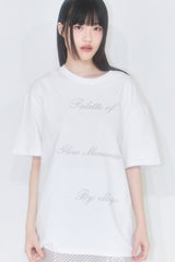 PALETTE HOTFIX OVERFIT T-SHIRT WHITE