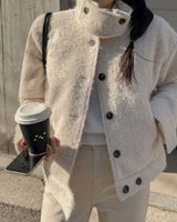 Button Wool Jacket