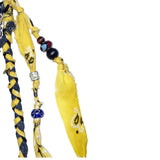 bandana gemstone keyring