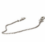 SVC-505 Dog Tag Silver Basic Pants Chain
