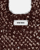 Clover Knit Bag - Brown