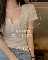 MADE. Daya henley T‑shirt