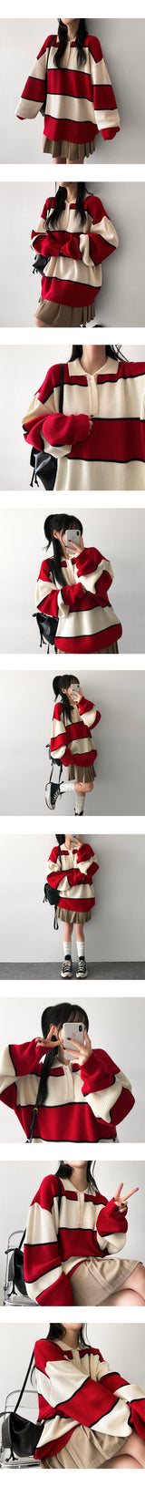 Mellie Coloring Boxy Dandara Cara Knitwear