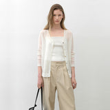 (CD-2202)ESSENTIAL LOOSE FIT CARDIGAN
