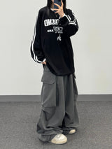 slacks cargo balloon pants