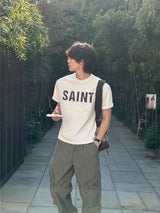 LMN Saints High Density Pig Washing Crop Short Sleeve Tee (4 colors)