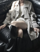 Arne Shawl Low Trench Coat